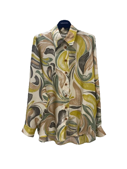 Camisa marble fluida